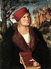 Lucas Cranach the Elder Portrait of Dr. Johannes Cuspinian painting